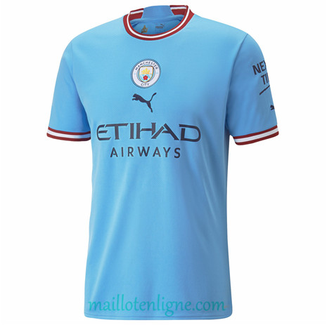 Thai Maillot Manchester City Domicile 2022 2023