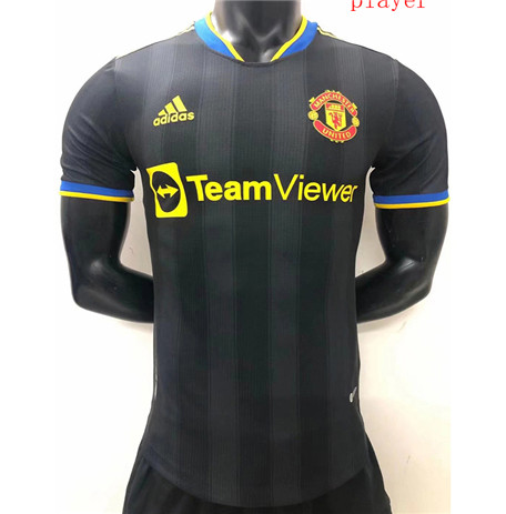 Thai Maillot Player Manchester United Noir 2022 2023