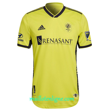 Thai Maillot Nashville SC Domicile Jaune 2022 2023