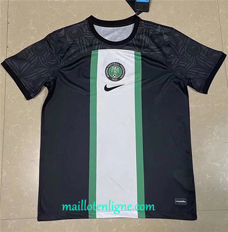 Thai Maillot Nigeria Noir 2022 2023