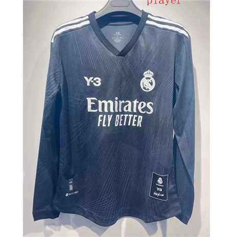 Thai Maillot Player Real Madrid Y3 Manche Longue 2022 2023