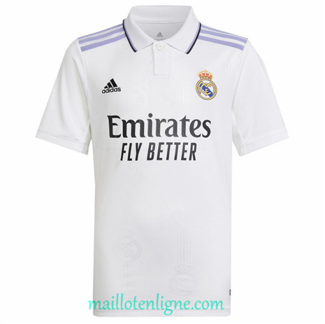 Thai Maillot Real Madrid Domicile Blanc 2022 2023