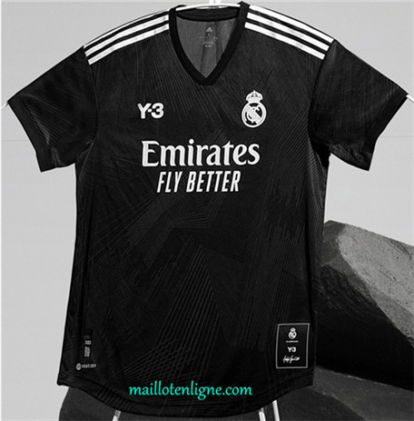 Thai Maillot Real Madrid Y-3 Noir 2022 2023