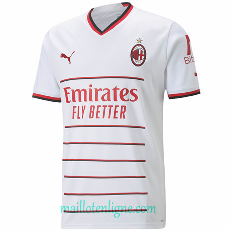 Thai Maillot AC Milan Exterieur 2022 2023