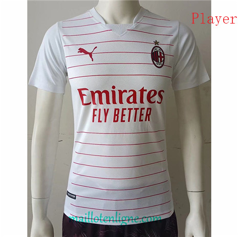 Thai Maillot Player AC Milan Blanc 2022 2023