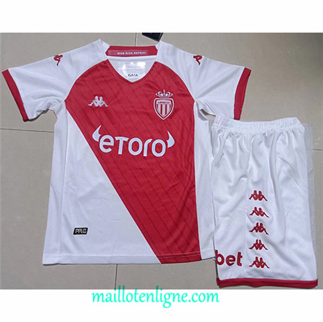 Thai Maillot AS Monaco Enfant Domicile 2022 2023