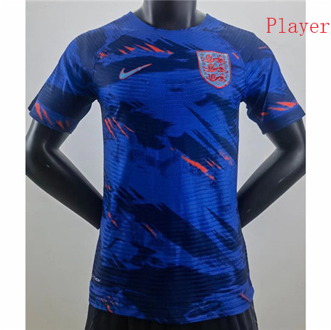 Thai Maillot Player Angleterre Bleu 2022 2023