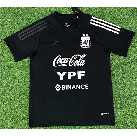 Thai Maillot Argentine Training Noir 2022 2023