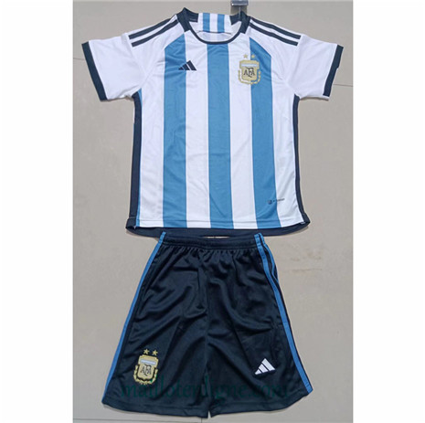 Thai Maillot Argentine Enfant Domicile 2022 2023