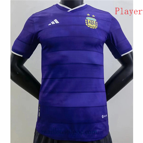 Thai Maillot Player Argentine Violet 2022 2023