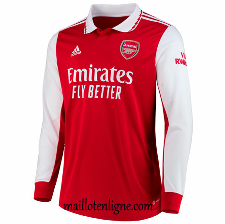 Thai Maillot Arsenal Domicile Manche Longue 2022 2023