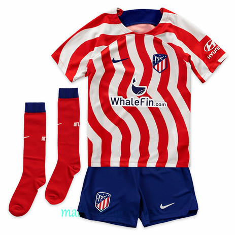 Thai Maillot Atletico Madrid Enfant Domicile 2022 2023