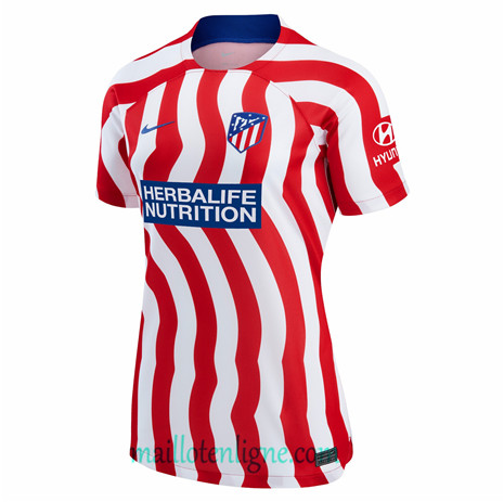 Thai Maillot Atletico Madrid Femme Domicile 2022 2023