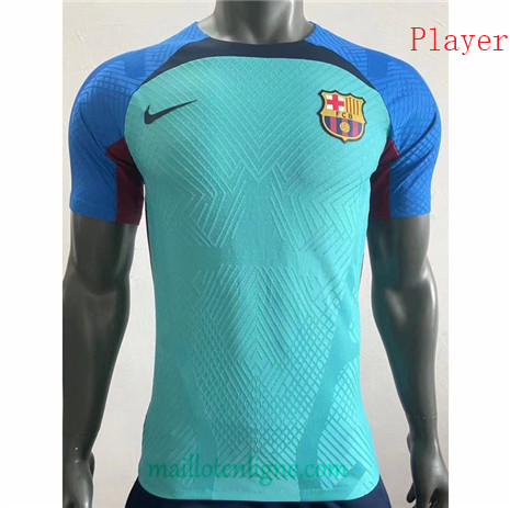 Thai Maillot Player Barcelone Training Vert 2022 2023