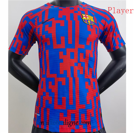 Thai Maillot Player Barcelone Training Camouflage 2022 2023