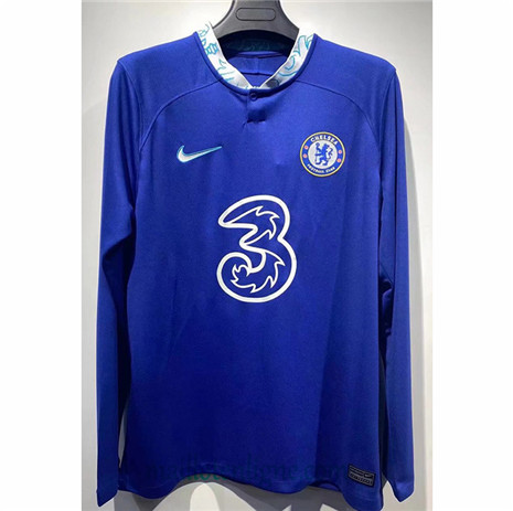 Thai Maillot Chelsea Domicile Manche Longue 2022 2023