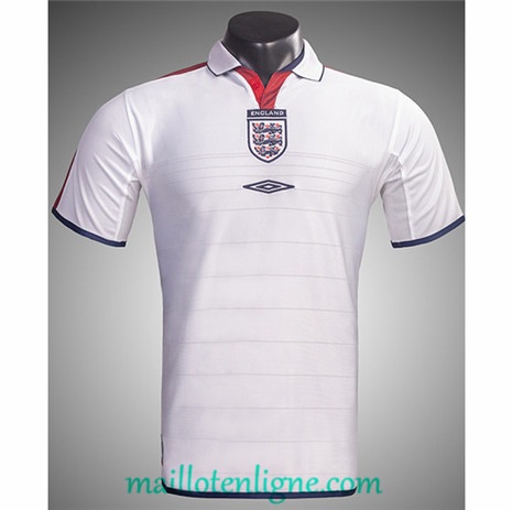 Thai Maillot Classic Angleterre Domicile 2004