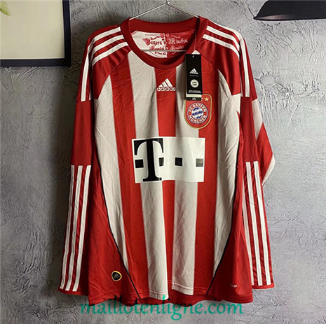 Thai Maillot Classic Bayern Munich DomicileManche Longue 2010-11