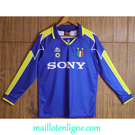 Thai Maillot Classic Juventus Domicile Manche Longue 199697