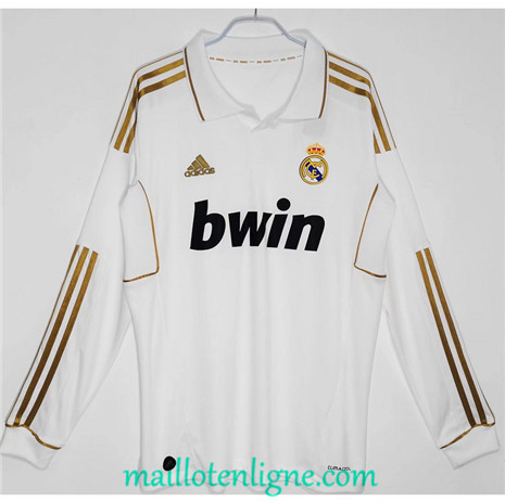 Thai Maillot Classic Real Madrid Manche Longue 2011-12