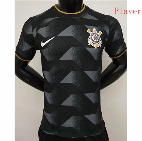 Thai Maillot Player Corinthiens Noir 2022 2023