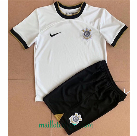 Thai Maillot Corinthiens Enfant Domicile 2022 2023