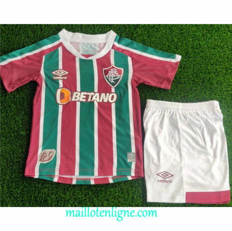 Thai Maillot Fluminense FC Enfant Domicile 2022 2023