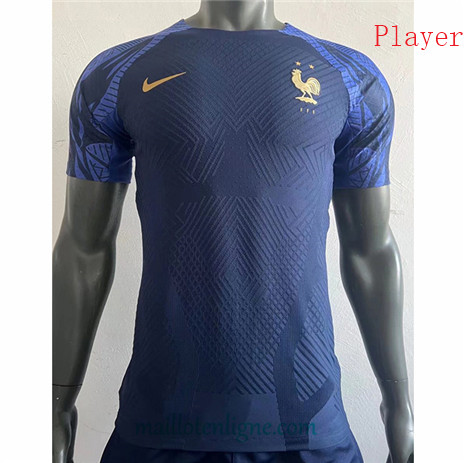 Thai Maillot Player France Training Bleu 2022 2023