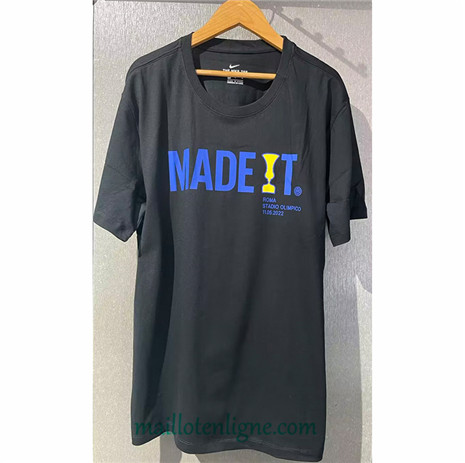 Thai Maillot Inter Milan T-shirt Noir 2022 2023