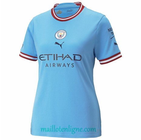 Thai Maillot Manchester City Femme Domicile 2022 2023