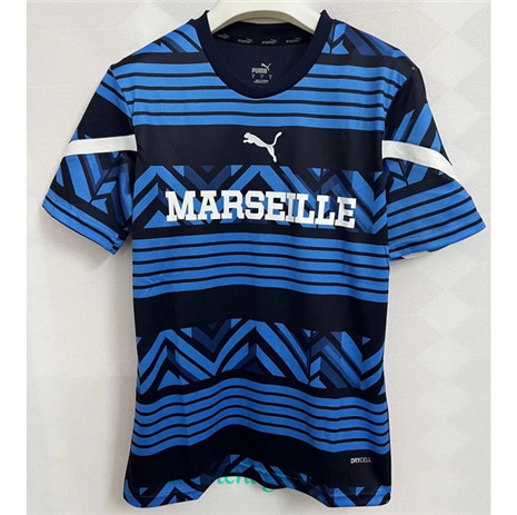 Thai Maillot Marseille Training Bleu 2022 2023