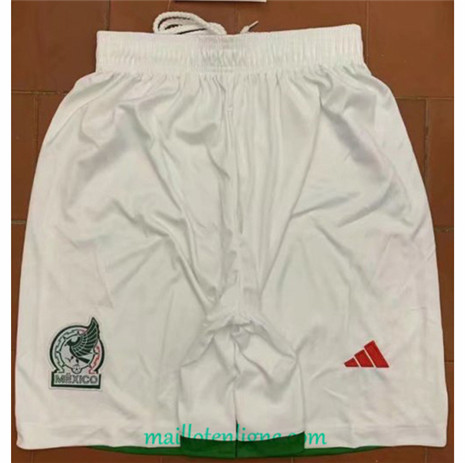 Thai Maillot Mexique Short Blanc 2223