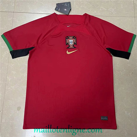 Thai Maillot Portugal Rouge 2022 2023
