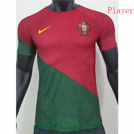 Thai Maillot Player Portugal Domicile 2022 2023