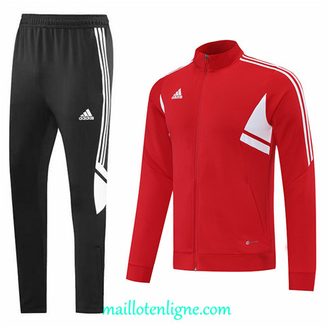 Thai Maillot Thai Ensemble Adidas Veste Survetement Rouge 2022 2023