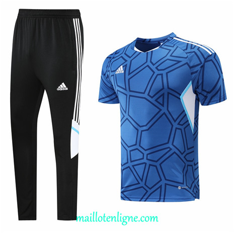 Thai Maillot Adidas Training Bleu 2022 2023