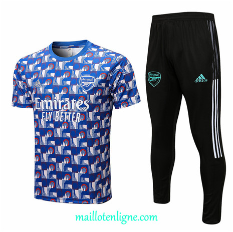 Thai Maillot Arsenal Training Bleu 2022 2023