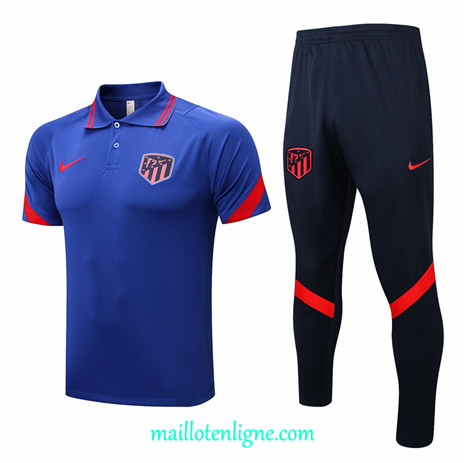 Thai Maillot Polo Atletico Madrid Training 2022 2023