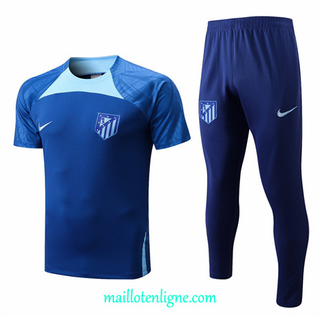 Thai Maillot Atletico Madrid Training Bleu 2022 2023