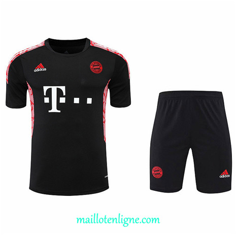 Thai Maillot Bayern Munich + Short Training Noir 2022 2023