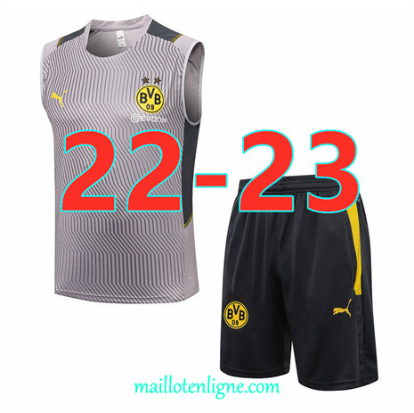 Thai Maillot Borussia Dortmund Debardeur Training 2022 2023