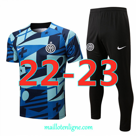 Thai Maillot Inter Milan Training Bleu 2022 2023