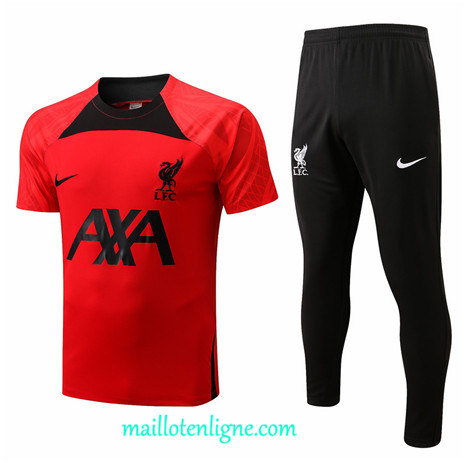 Thai Maillot Liverpool Training Rouge 2022 2023