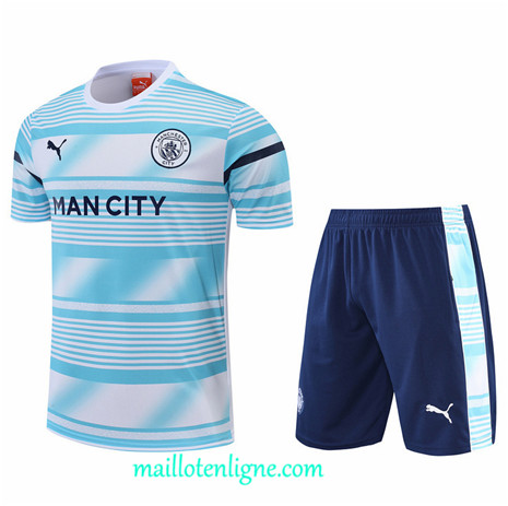 Thai Maillot Manchester City + Short Training 2022 2023