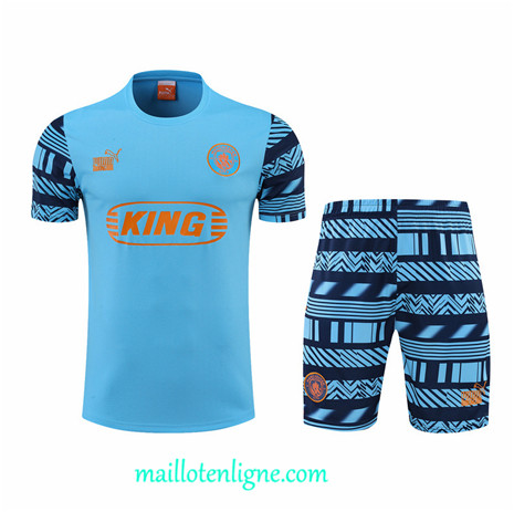 Thai Maillot Manchester City + Short Training 2022 2023