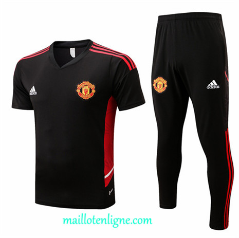 Thai Maillot Manchester United Training Noir 2022 2023