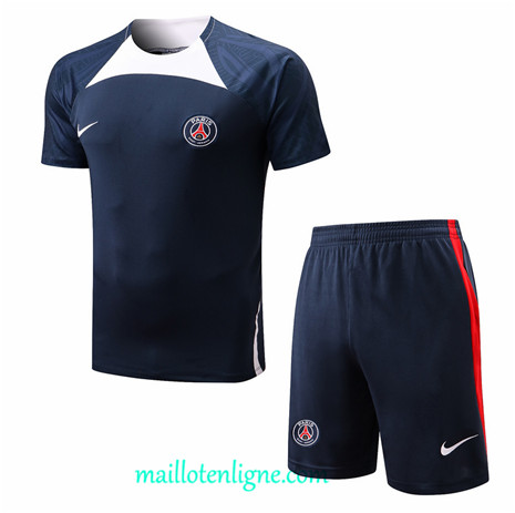 Thai Maillot Paris PSG + Short Training Bleu 2022 2023