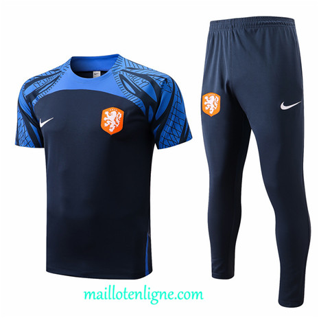 Thai Maillot Pays-Bas Training Bleu 2022 2023