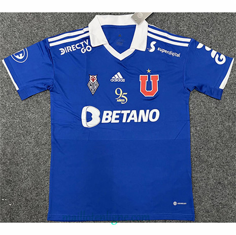 Thai Maillot Universidad de Chile édition 95e anniversaire 2022 2023