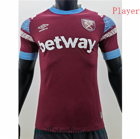 Thai Maillot Player West Ham United Domicile 2022 2023